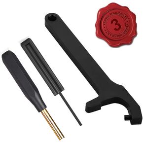 Glock Tool Kit, Magazine Disassembly Tool Mag Plate Removal Tool Front Sight Installation Hex Tool Pin Punch for Glock Accessories