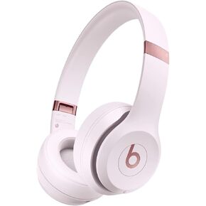 Beats Solo 4 - Wireless Bluetooth On-Ear Headphones, Cloud Pink (Renewed Premium)