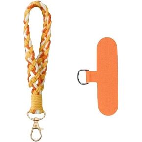 Universal Mobile Phone Lanyard, Two-Color Cross Woven, Phone Strap, Suitable For Most Mobile Phones