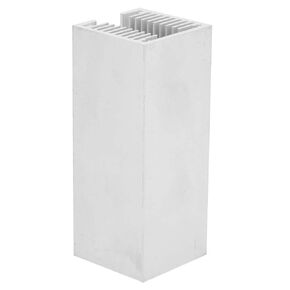 Garosa Aluminum Heatsink 3.9 x 1.6 x 1.6 inch High Power Cooling Plate U Type Heat Sink Dense Tooth Heat Cooler Fin Cooling Radiator for Transistor Semiconductor PC Computer PCB IC Module