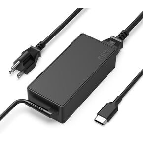 Laptop Charger Type C 65W 45W USB C Compatible with Lenovo, Dell, Hp, Acer, chromebook, Asus, Samsung, Google Computer Charger Fast Charging Type C AC Adapter Power Cord Supply