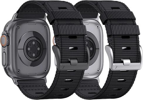 نايلون ، نايلون ، نطاقات ساعة مراقبة Apple Watch 49mm 46mm 45mm 44mm 42mm ، و Apple Foop Loop Watch Fools for Apple Watch Ultra Band 10/9/7/6/6/Se/5/4/3/2/1/ultra 2 in Saudi Arabia