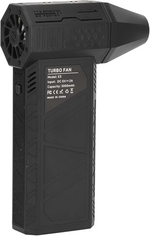 منفاخ مضغوط ، 130000 دورة في الدقيقة بدون فرش من Air Air Duster مع 3 تروس السرعة ، وسرعة الرياح 52 متر / ثانية ، شحن سريع للمنزل ، والسيارات ، واستخدام المكتب in Kuwait