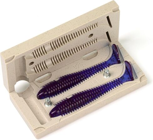 FatFish V25-2C Bait Mold Soft Plastiс Lure Making Injection Mold for Do-It Fishing Lures 3.8" in Kuwait