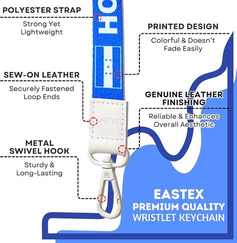 EASTEX Honduras Flag Lanyard Keychain - Lanyards for Keys Badge ID Fob - ID Card Holder Keychain for Women Men Gift Souvenir in Saudi Arabia