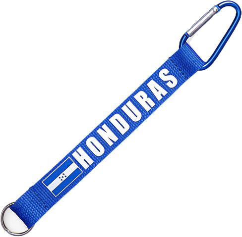 EASTEX Honduras Flag Lanyard Keychain - Lanyards for Keys Badge ID Fob - ID Card Holder Keychain for Women Men Gift Souvenir in Saudi Arabia