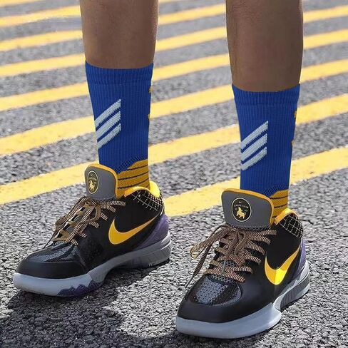 Basketball Socks Men & Women, Athletic Socks Running Socks Compression Cushion Socks Basketball Team Number Socks in Saudi Arabia