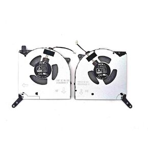 New 10v Fan CPU+GPU Cooling Fan Replacement for Lenovo Legion 5 Pro 16ACH6H (Type: 82JQ), P/N: DFSAL12E064860 FNKD, DFSAL12E164860 FNKF