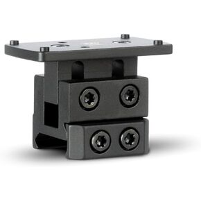 Monstrum FlexView High Profile Adjustable Height Micro Red Dot Riser Mount | Lower 1/3 to 1.93" Center Height