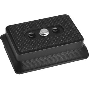 Head Tripod Quick Release Plate Aluminium Stabiliser Quick Release Plate Upper Accessory Base with 2 x 1/4 Hole RSC2 RS2 RS3 L Plate Tripod Quick Switch Clamp Holder