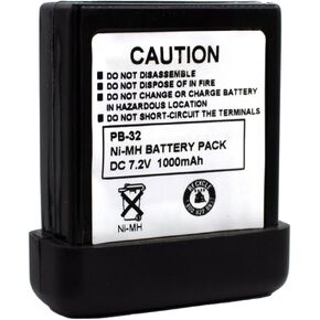 Replacement Battery Compatible with Kenwood TH-22AT PB-32 PB-33 PB-33 TH-79 6.0V/1000mAh