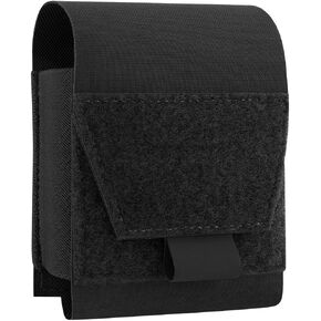 KRYDEX Handcuff Pouch with MOLLE and Belt Loop Handcuffs Holder for Duty Belt MOLLE Vest Law Enforcement Accessories