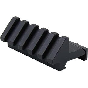 GOTICAL 360 Tactical New 45 Degree 5 Slots Offset Side Flashlight Laser Picatinny Weaver Rail Mount