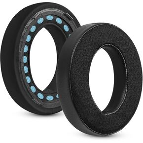JHK Ice Silk Fabric Ear Pads for 700 (NC700) Soft Protein Leather Replacement Earpads, Cooling Gel Noise Isolation Memory Foam, Added Thickness Sound Isolation(Football Net)