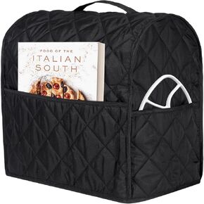 Mixer Cover for Kitchen-Aid Artisan (5QT) KSM150 Series, K45, K45SS, K5SS, KSM90 Tilt-Head Stand Mixer Dust Cover with Pockets.