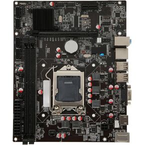 H55A2 Computer Motherboards, LGA 1156 ATX Desktop Mainboard, Channel DDR3, VGA HD Output, PCI Express X16, LGA 1156 i7 i5 i3 Core Gaming Motherboard Replacement