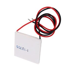 Hilitand TEC1-12705 Thermoelectric Cooler Peltier Plate 12705 12V 5A with Insulated Leads for CPU Coolers Power Sources or Custom Car Drink Warmer Cooler
