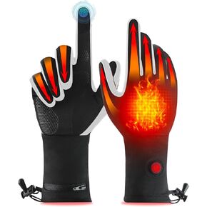 Heated Glove Liners, Heated Arthritis Gloves Raynauds Gloves, Winter Electric Heated Gloves for Men Women