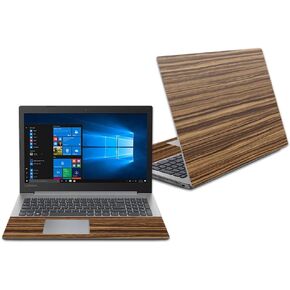 MightySkins Skin Compatible With Lenovo Ideapad 330 14" (2018) - Dark Zebra Wood | Protective, Durable, and Unique Vinyl Decal wrap cover | Easy To Apply, Remove, and Change Styles | Made in the USA