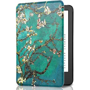 CoBak Case for All New 6 Inch Kindle 2024 and 2022 (11 Generation) - PU Leather Smart Cover, Auto Sleep and Wake, Premium Protective Case for Kindle Basic