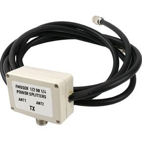 300w 2 Way Power Splitter Combiner for 88~108Mhz FM Transmitter Antenna (88~98Mhz)