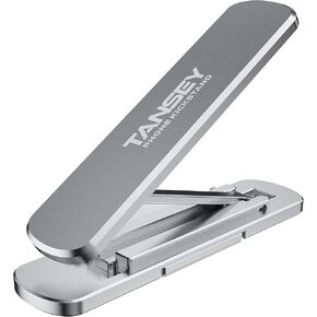 TANSEY Phone Kickstand, Vertical and Horizontal Stand, Adjustable Angle, Compatible with iPhone 14/14 Plus/14 Pro/14 Pro Max, iPhone 13/12 Series, Samsung Galaxy S22/S21 Series, Silver
