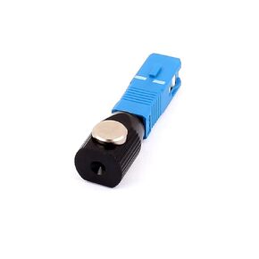 uxcell FTTH SC Singlemode Fiber Optical Flange Connector for Server Rack, Patch Panel Bare Fiber Optic Adapter