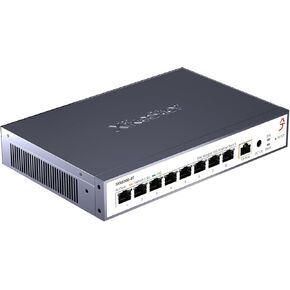 8 Port 10G Ethernet Switch, L3 Managed 10Gb Network Switch with 8X RJ45 Ports, DHCP/OSPF/BGP/RIP/VLAN/ACL/LACP/ARP/IGMP Supported, Built-in Smart Fan, Desktop/Wall-Mount