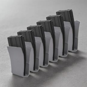Tactical Magazine Pouch Clip for Kydex M4 AK 5.56 7.62 Mag, Durable Mag Holder Insert, 5.56 Mag Insert Nylon Wedge Molle Mag Pouch(6 Pack)