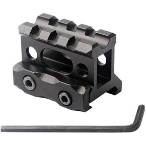 Aluminum Picatinny Rail, Picatinny Riser Rail Mount Dovetail 20 mm Conversion to 20 mm G0042