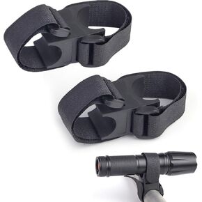 2 Pack Flashlight Scope Mount, Quick Release Flashlight Mount for Hunting LED Light Flashlight Scope Torch Laser Scope Sight Telescope, Diameter 18mm-25mm