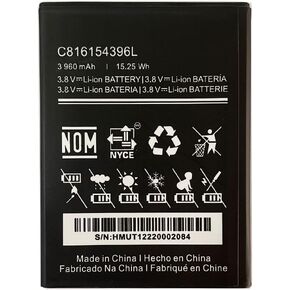 Pattaya New Replacement Battery C816154396L Compatible with BLU VIVO X6 V0570WW