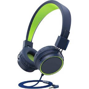 Kids Headphones Wired Headphones for Kids Children Girls Boys 85dB Volume Limited Foldable Adjustable On Ear Kid Headphones with 3.5mm Jack Microphone for MP3 Player iPad Tablet Computer School