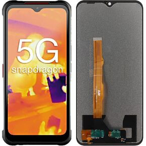 Replacement Compatible with AGM Glory Pro 5G (Black Without Frame) LCD Display Touch Screen Digitizer Assembly with Repair Tools