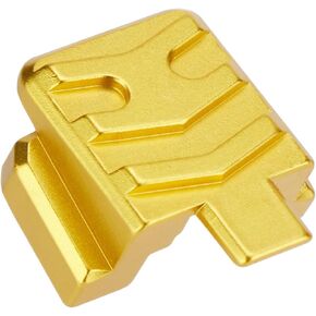 NDZ Performance Slide Cover Back Plate for Sig P320 Series 9mm .40 .357 .45 ACP, Textured Anodized Aluminum with Aspis Cut Design, Made in The USA, Sig P320 Accessories - Choose Color