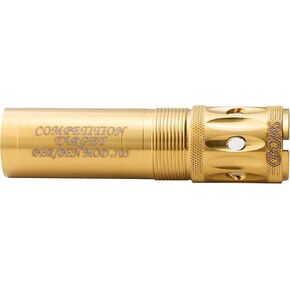 Choke Tubes 12 Gauge Compatible for Beretta Benelli Mobil [ Modified | 0.705 Diameter ] Stainless Steel | Gold Competition Target Ported Sporting Clays Choke Tube | Made in USA