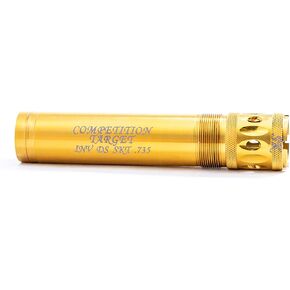 CARLSON'S Choke Tubes 12 Gauge for Browning Invector DS | Stainless Steel | Gold Competition Target Ported Sporting Clays Choke Tube | Made in USA