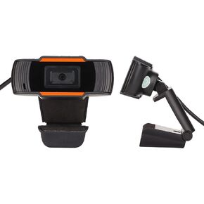 Webcam Rotating Design High Definition 1080P High Definition Webcam Live Streaming Online Conferences