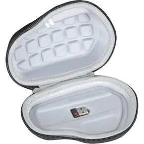 Hard Travel Case Bag for MX Master 3, MX Master 2S, and Wireless Mouse - Waterproof & Shockproof EVA Travel Case with Hand Strap, 360° Zipper - Perfect for Travel Mouse