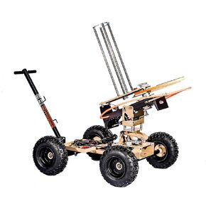 Do All Outdoors Wheelhouse 50-Clay Electronic/Auto Clay Pigeon Thrower with Off-Road Cart, Wobbler Kit and Wireless Remote