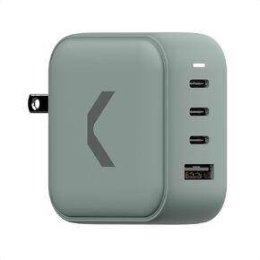 Core 100W 3xUSB-C + 1xUSB-A Charger, Core GaN PPS, Power Adapter for iPhone 16/15/14/13/12/11, Galaxy S24 Ultra/S23