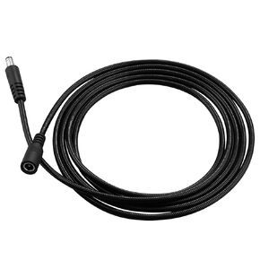 KSK Chewproof DC Power Extension Cable, 5.5mm x 2.1mm Extension Cord, 12V Extension Cord for CCTV Security Camera, IP Camera, etc., Male to Female Plug Supply Adapter Power Cord