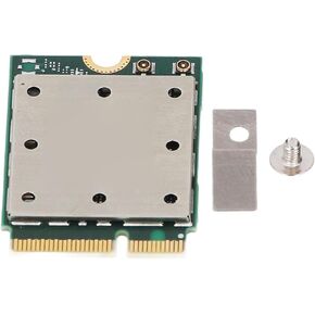 Wire Less Network Card Module, QCNCM865 Wire Less Card 2.4G 5G 6Ghz Triple Band M.2 Bluetooth 5.3 WiFi7 5.8Gbps Wire Less Network Adapter Card Module for Win 11