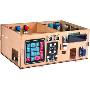 OSOYOO IoT Electronic Smart Home Learner Kit for Arduino Mega2560, Learning STEM,Internet of Things,How to Code, Mechanical Building, Educational Coding for Teens Adults