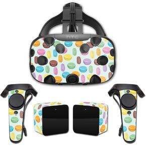 MightySkins Skin Compatible with HTC Vive Full Coverage - Macarons | Protective, Durable, and Unique Vinyl Decal wrap Cover | Easy to Apply, Remove, and Change Styles | Made in The USA