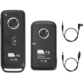 Remote Shutter Release for Nikon Wireless Camera Remote Control DC2/DC0 Compatible with Nikon Df, Z6, Z7, Z7II, D7500, D7100, D5600, D5500, D5300, D3300 D3200, D3100, D850, D810, D750