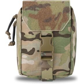 PETAC GEAR Tactical Rip Away Medical IFAK Pouch Tear Off First Aid EDC Pouches Molle & Belt Outdoor Emergency Survival Bag