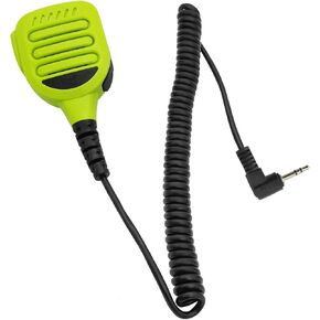 1 Pin 2.5mm Shoulder Mic Ptt Microphone Lapel Mic for Motorola Talkabout Radio Extreme t475 t470 Series t600 t605 t800 472 Walkie Talkies (IP65 Waterproof) (Tan)