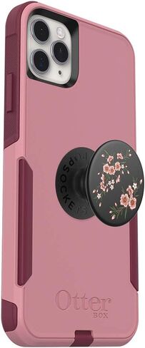 Case Otterbox Bundle Series Series for iPhone 11 Pro Max - (Cupids Way) + popsockets popgrip - (Blossom Flair) Pink in Saudi Arabia