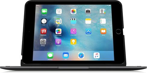 Clamcase Pro لـ iPad Mini 4 ، لوحة مفاتيح Incipio Clamcase Pro Bluetooth [100 ساعة وقت] لـ iPad Mini 4 - Black/Smoke in Kuwait